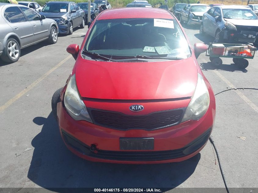 2015 Kia Rio Lx VIN: KNADM4A30F6441040 Lot: 40146175