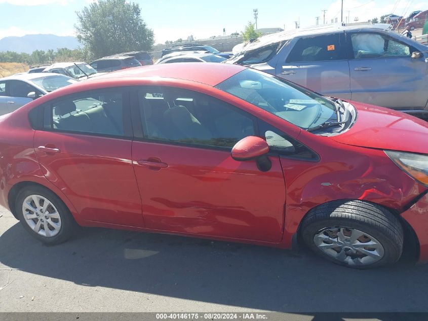 2015 Kia Rio Lx VIN: KNADM4A30F6441040 Lot: 40146175