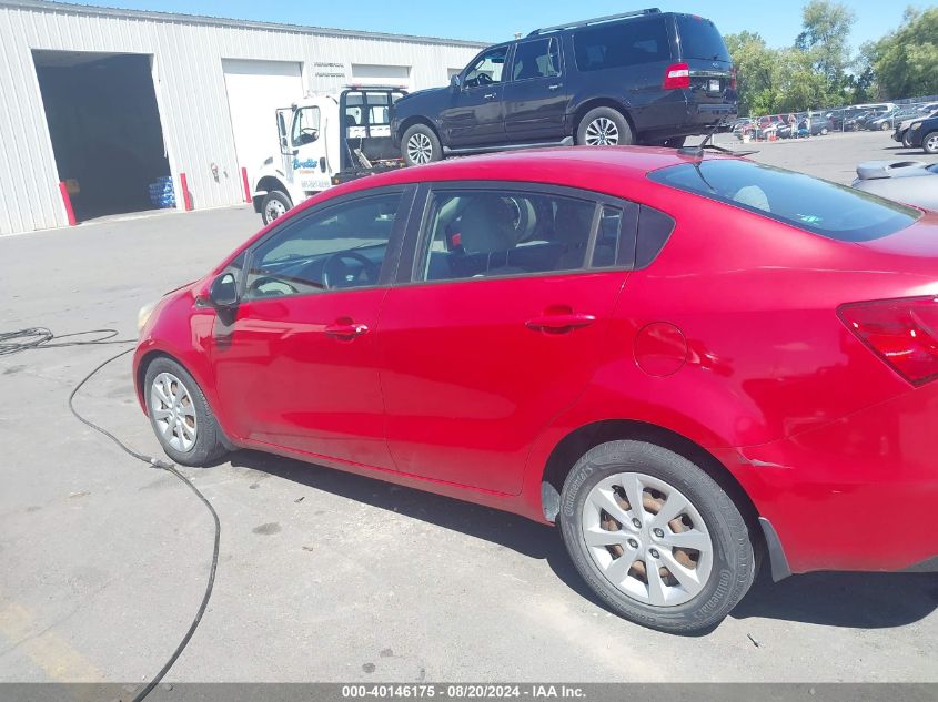 2015 Kia Rio Lx VIN: KNADM4A30F6441040 Lot: 40146175