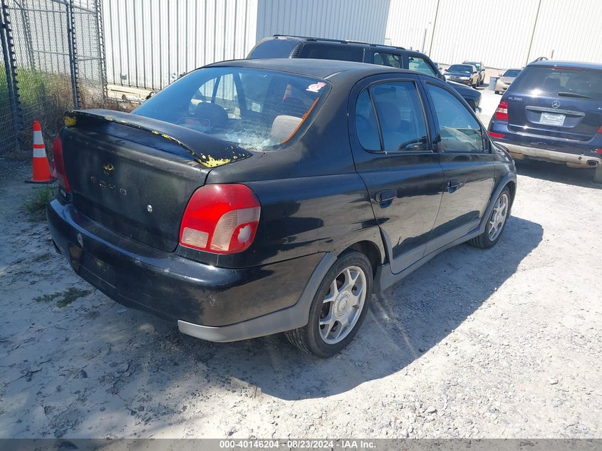 2000 Toyota Echo VIN: JTDBT1236Y0038857 Lot: 40146204