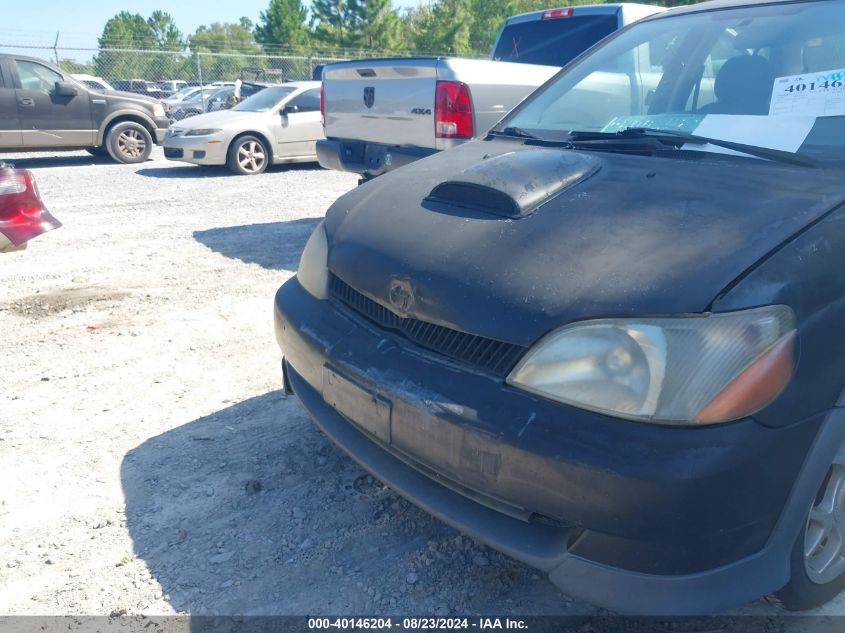 2000 Toyota Echo VIN: JTDBT1236Y0038857 Lot: 40146204