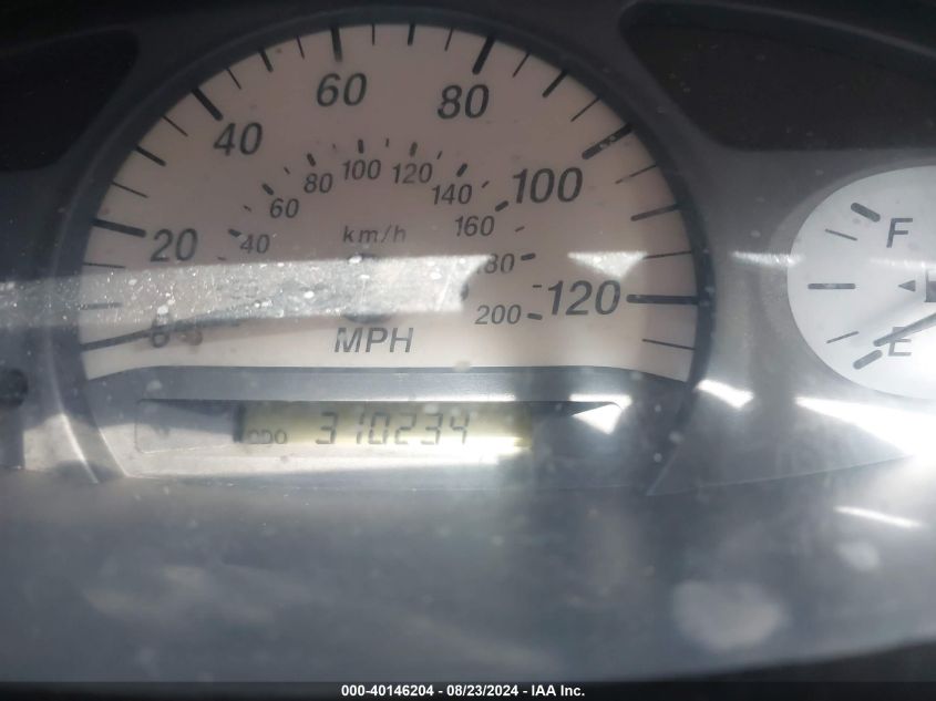 2000 Toyota Echo VIN: JTDBT1236Y0038857 Lot: 40146204