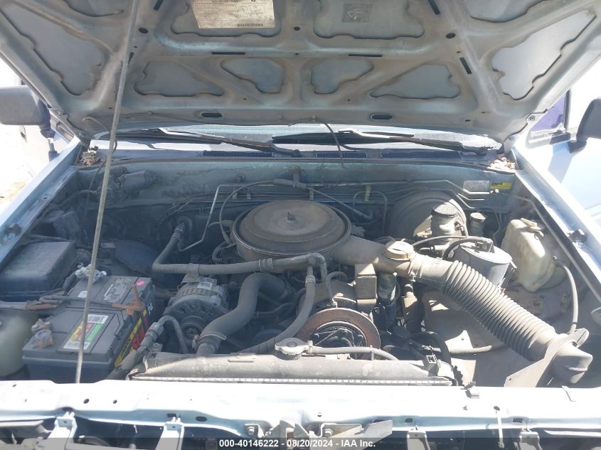 1992 Isuzu Rodeo S/Ls/Xs VIN: 4S2CY58Z6N4335077 Lot: 40146222