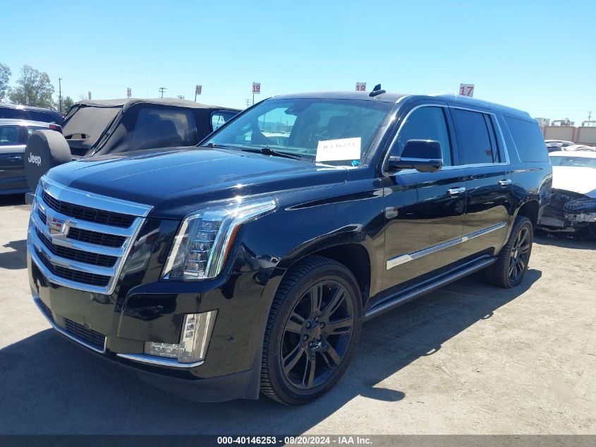 2017 Cadillac Escalade Esv Premium Luxury VIN: 1GYS4JKJ7HR346802 Lot: 40146253