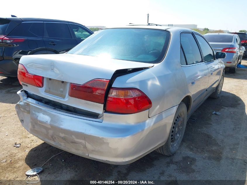 1998 Honda Accord Lx VIN: 1HGCG5642WA242650 Lot: 40146254