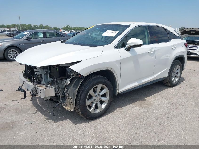 2016 Lexus Rx 350 VIN: 2T2ZZMCA0GC016820 Lot: 40146261