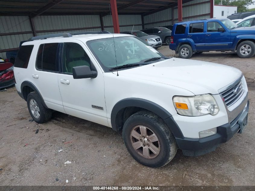 2007 Ford Explorer Xlt VIN: 1FMEU73E87UB03885 Lot: 40146268