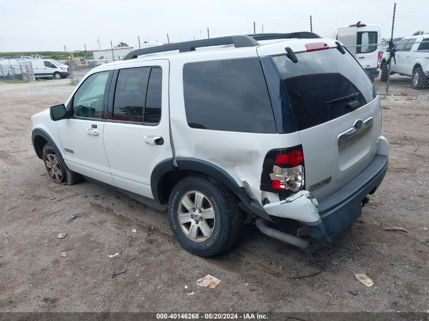 2007 Ford Explorer Xlt VIN: 1FMEU73E87UB03885 Lot: 40146268