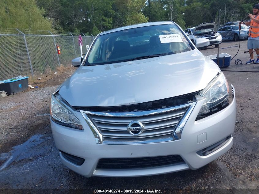 2014 Nissan Sentra Sv VIN: 3N1AB7AP8EL686658 Lot: 40146274