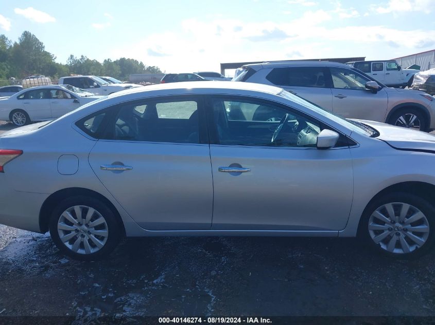 2014 Nissan Sentra Sv VIN: 3N1AB7AP8EL686658 Lot: 40146274