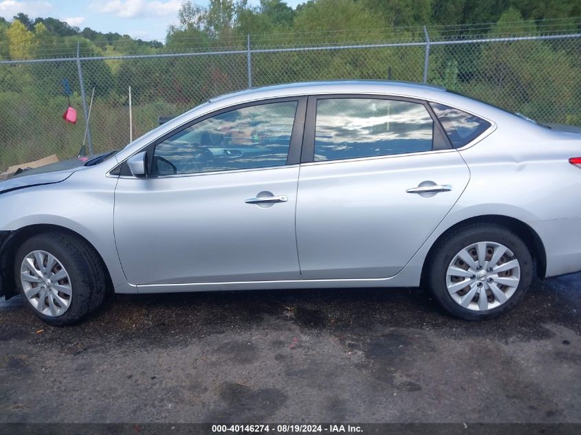 2014 Nissan Sentra Sv VIN: 3N1AB7AP8EL686658 Lot: 40146274