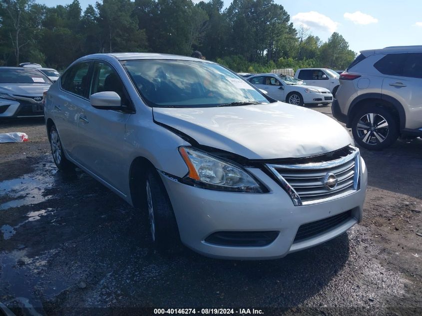 2014 Nissan Sentra Sv VIN: 3N1AB7AP8EL686658 Lot: 40146274