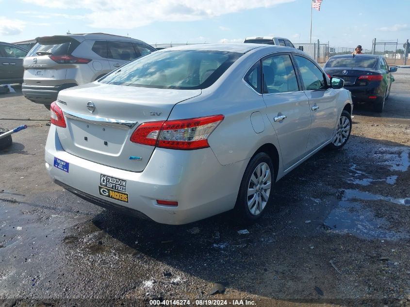 2014 Nissan Sentra Sv VIN: 3N1AB7AP8EL686658 Lot: 40146274