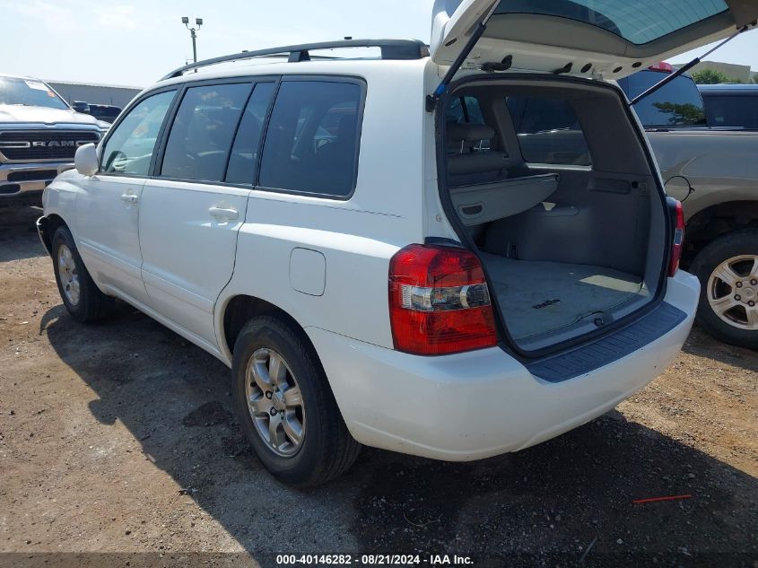 2004 Toyota Highlander Limited VIN: JTEGP21A740032636 Lot: 40146282