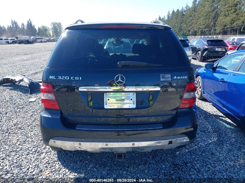 2008 Mercedes-Benz Ml 320 Cdi 4Matic VIN: 4JGBB22E78A386232 Lot: 40146283