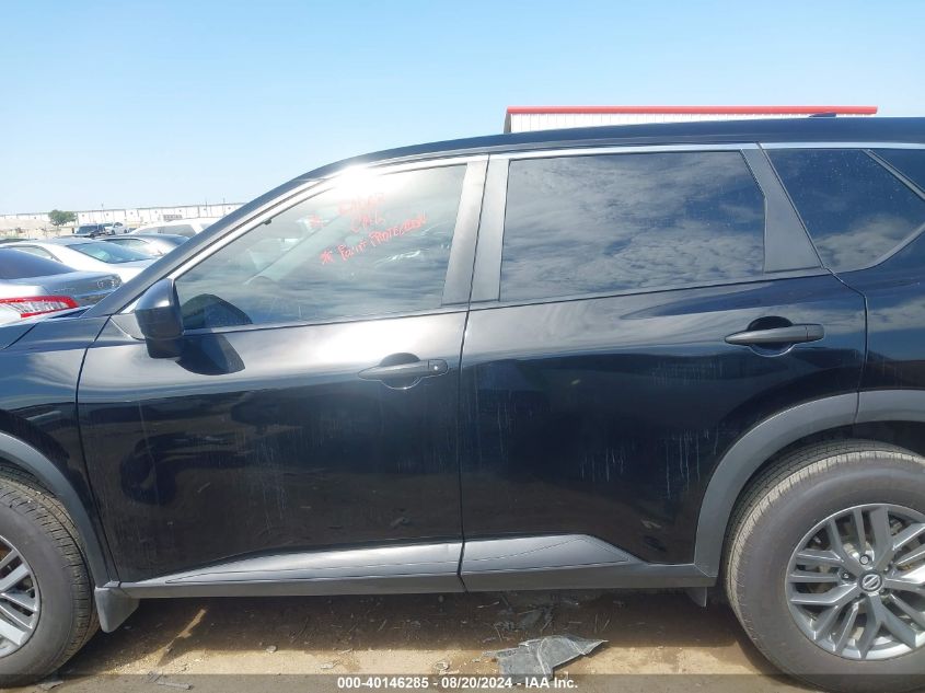 2021 Nissan Rogue S VIN: JN8AT3AA8MW009394 Lot: 40146285