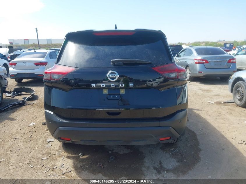 2021 Nissan Rogue S VIN: JN8AT3AA8MW009394 Lot: 40146285