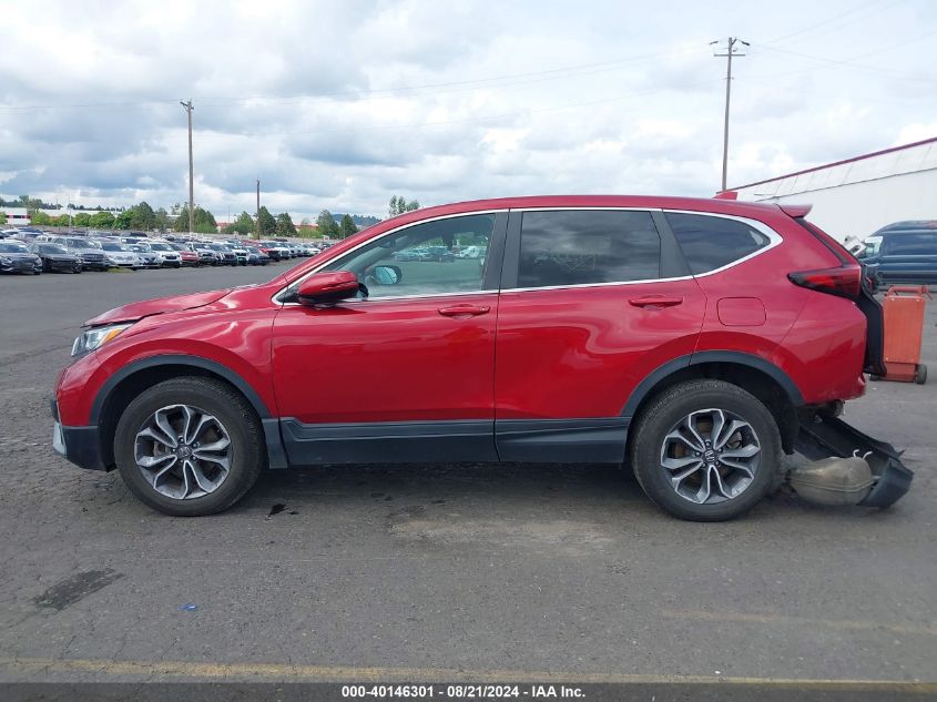 2021 Honda Cr-V Exl VIN: 7FARW2H86ME004416 Lot: 40146301