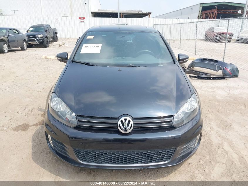 2011 Volkswagen Gti 2-Door VIN: WVWEV7AJ4BW234858 Lot: 40146330