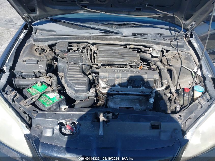 2004 Honda Civic Lx VIN: 2HGES16514H576952 Lot: 40146333