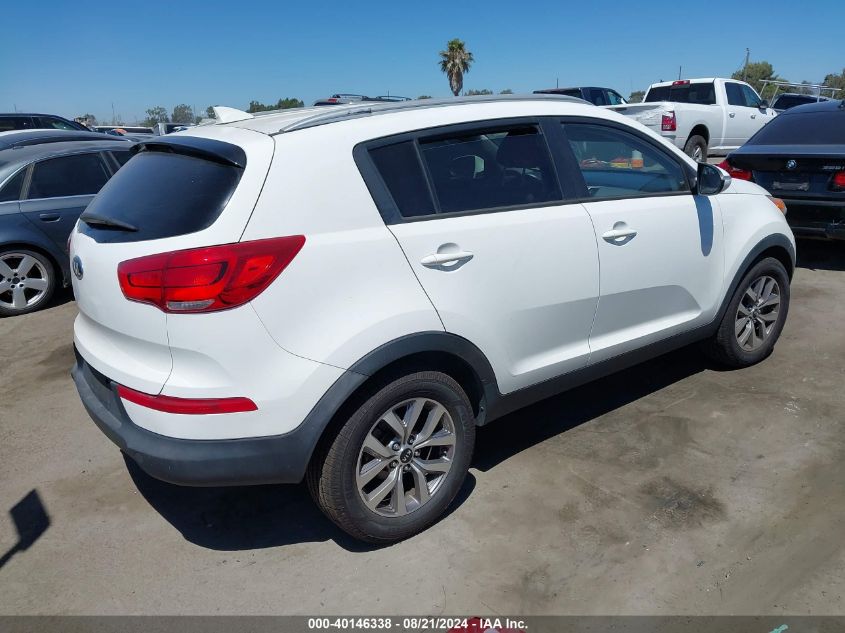 2015 Kia Sportage Lx VIN: KNDPB3AC9F7774198 Lot: 40146338