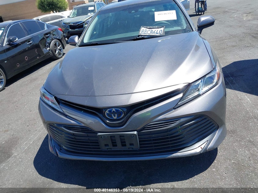 2018 TOYOTA CAMRY HYBRID LE - 4T1B31HK1JU502307