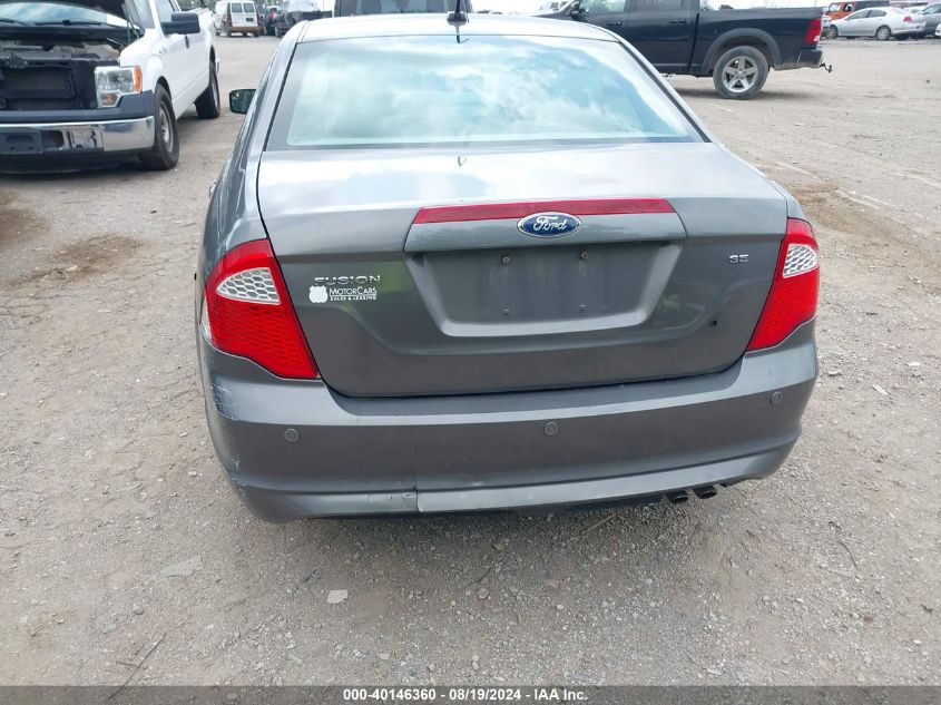 2012 Ford Fusion Se VIN: 3FAHP0HA3CR250483 Lot: 40146360