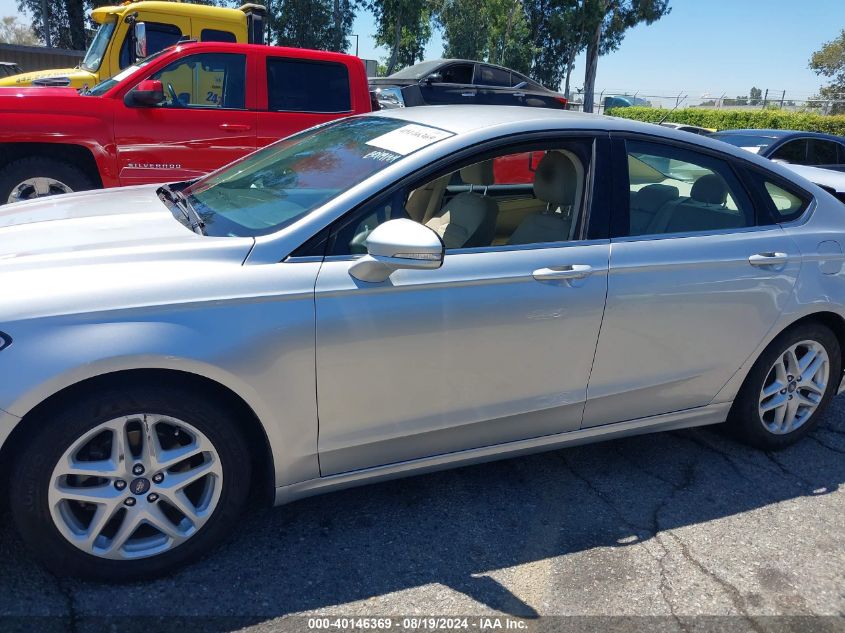 2016 Ford Fusion Se VIN: 3FA6P0H74GR234018 Lot: 40146369