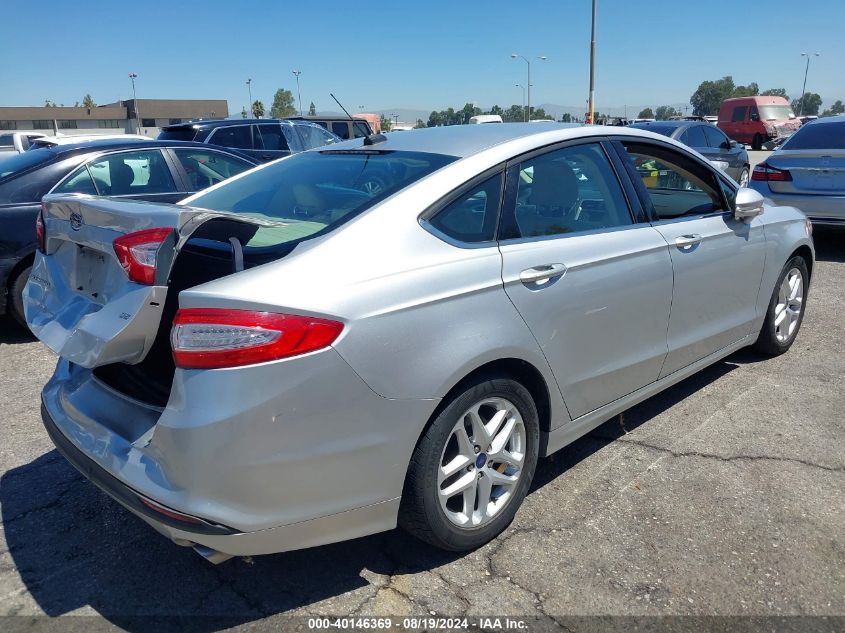 2016 FORD FUSION SE - 3FA6P0H74GR234018