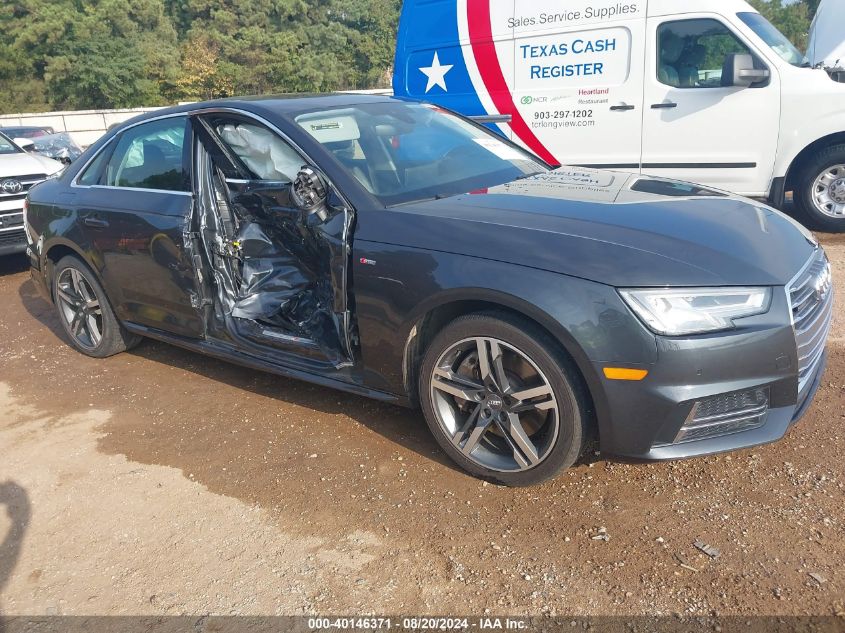 2017 AUDI A4 2.0T PREMIUM - WAUENAF44HN004703