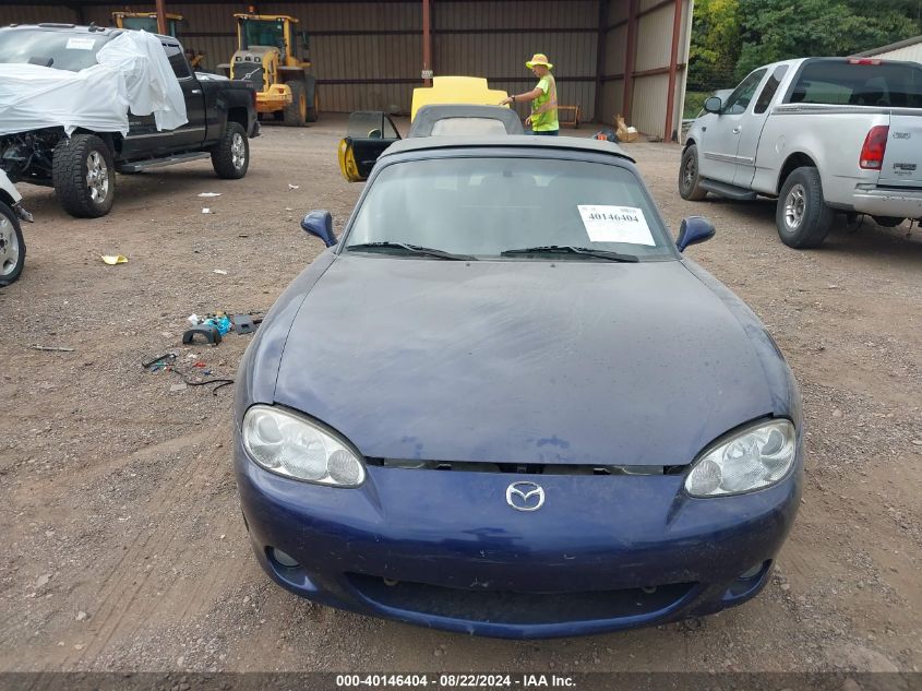 2003 Mazda Mx-5 Miata Cloth/Ls/Se/Shinsen VIN: JM1NB353630305236 Lot: 40146404