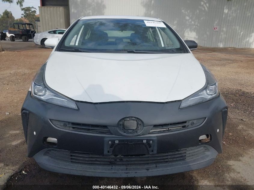 2021 Toyota Prius Le VIN: JTDKAMFUXM3137958 Lot: 40146432