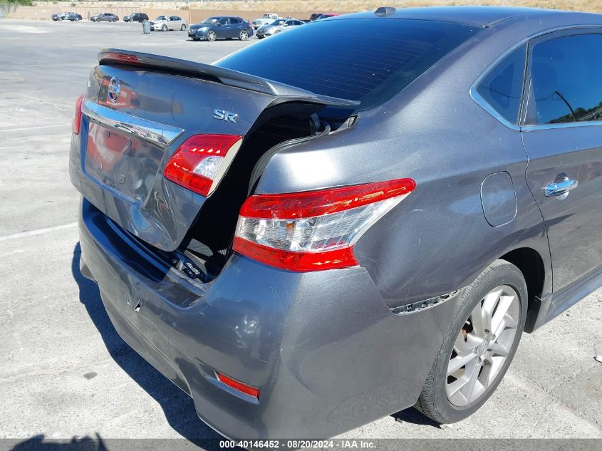 2015 Nissan Sentra Sr VIN: 3N1AB7APXFY288470 Lot: 40146452