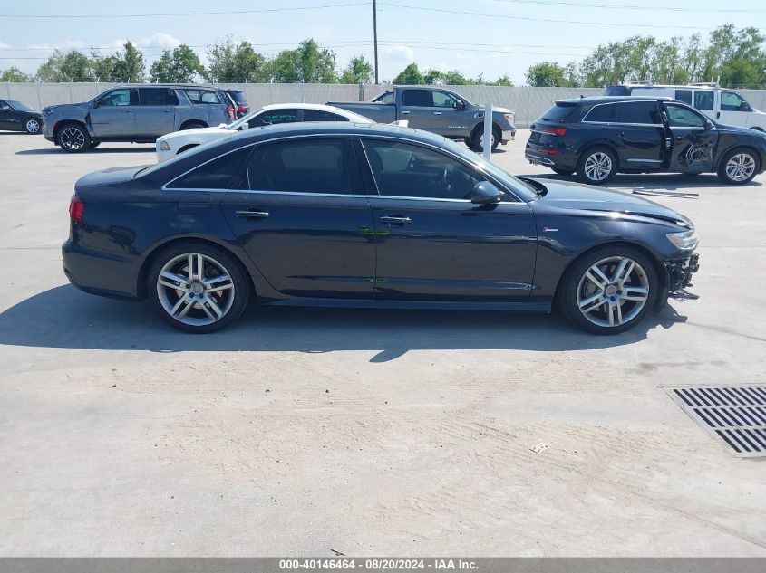 2016 Audi A6 3.0T Premium Plus VIN: WAUFGAFC8GN103254 Lot: 40146464