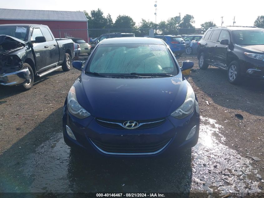 2013 Hyun Elantra Gls Automati Gls VIN: 5NPDH4AE8DH231071 Lot: 40146467