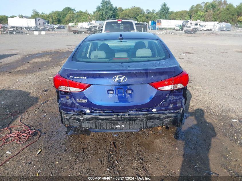 2013 Hyun Elantra Gls Automati Gls VIN: 5NPDH4AE8DH231071 Lot: 40146467