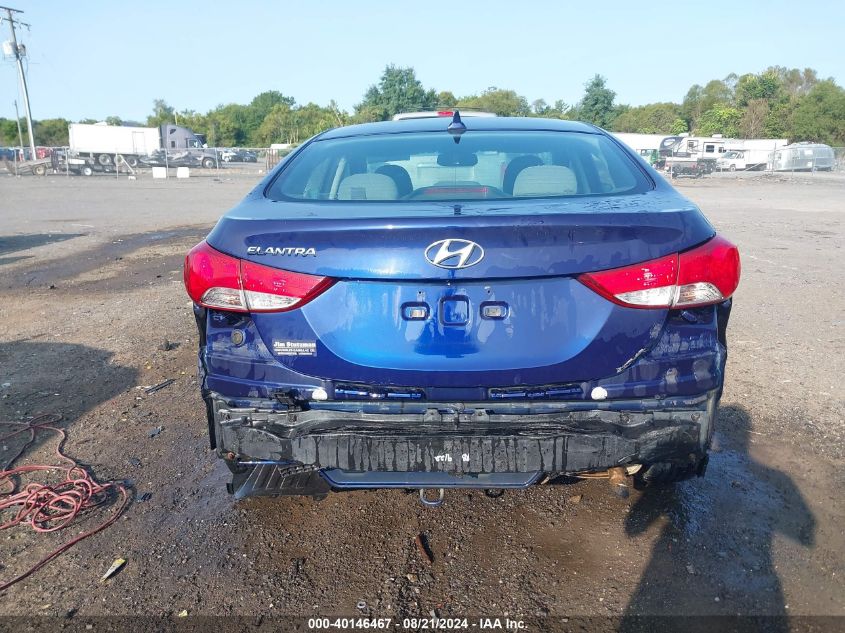 2013 Hyun Elantra Gls Automati Gls VIN: 5NPDH4AE8DH231071 Lot: 40146467