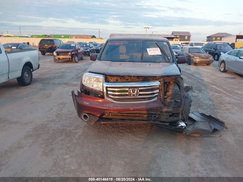 2014 Honda Pilot Ex VIN: 5FNYF3H47EB021317 Lot: 40146619