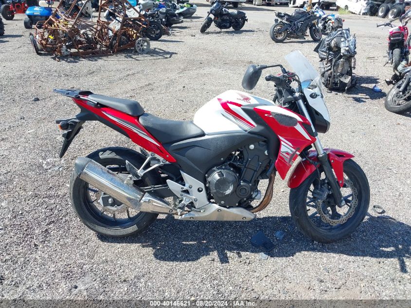 2015 Honda Cb500 F VIN: MLHPC4563F5200549 Lot: 40146621