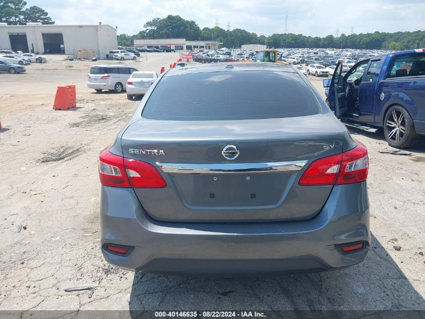 2019 Nissan Sentra Sv VIN: 3N1AB7AP1KL626247 Lot: 40146635