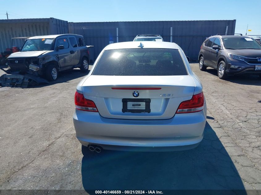 2012 BMW 128I VIN: WBAUP9C58CVS93966 Lot: 40146659