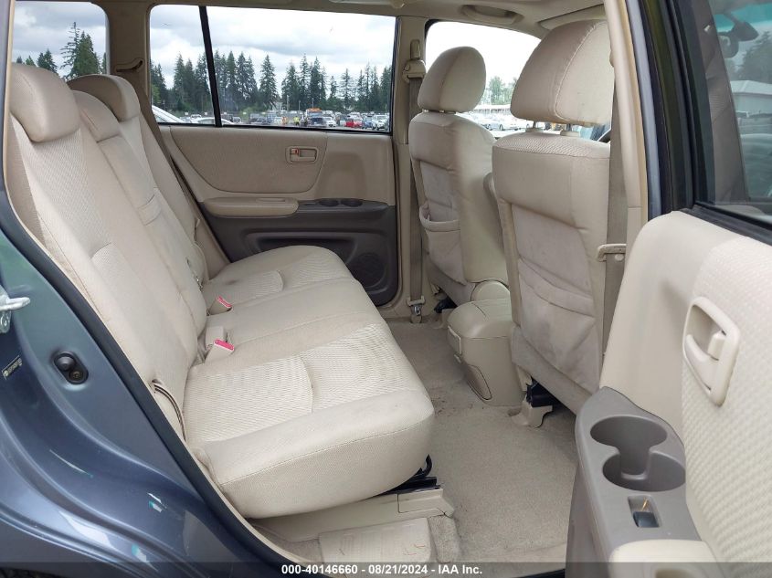 2005 Toyota Highlander V6 VIN: JTEEP21A350113433 Lot: 40146660