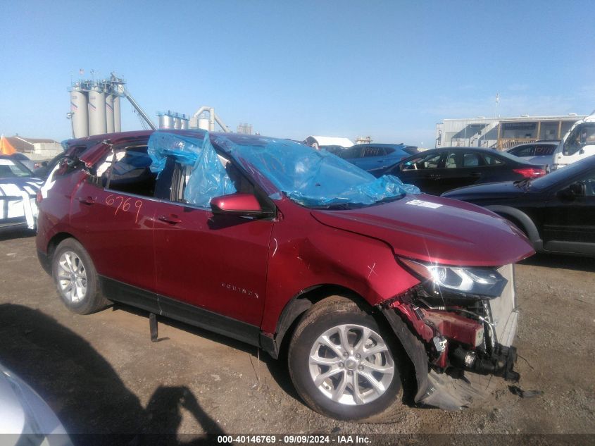 2020 Chevrolet Equinox Fwd Lt 1.5L Turbo VIN: 3GNAXKEVXLS661099 Lot: 40146769