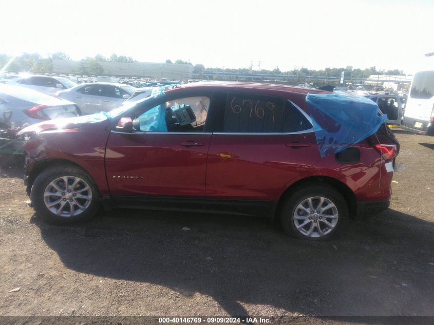 2020 Chevrolet Equinox Fwd Lt 1.5L Turbo VIN: 3GNAXKEVXLS661099 Lot: 40146769