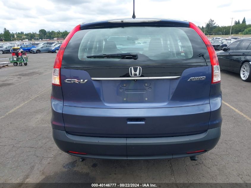 2014 Honda Cr-V Lx VIN: 2HKRM4H38EH672089 Lot: 40146777