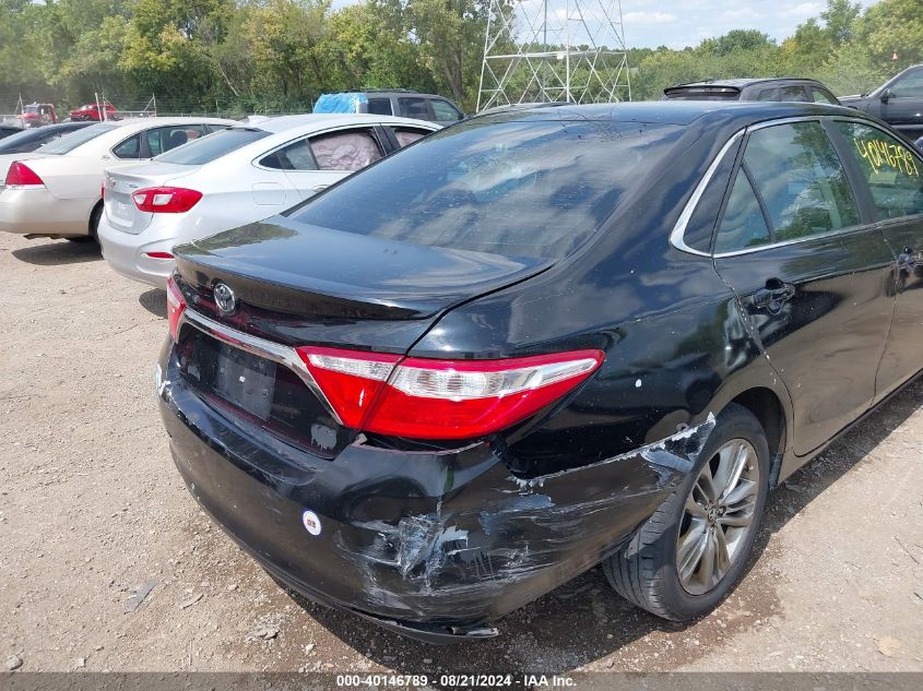 2016 Toyota Camry Se VIN: 4T1BF1FKXGU555784 Lot: 40146789