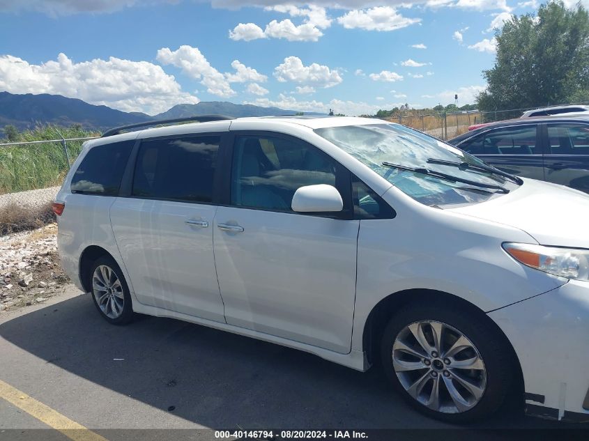 2018 Toyota Sienna Xle Premium 8 Passenger VIN: 5TDYZ3DC3JS922663 Lot: 40146794