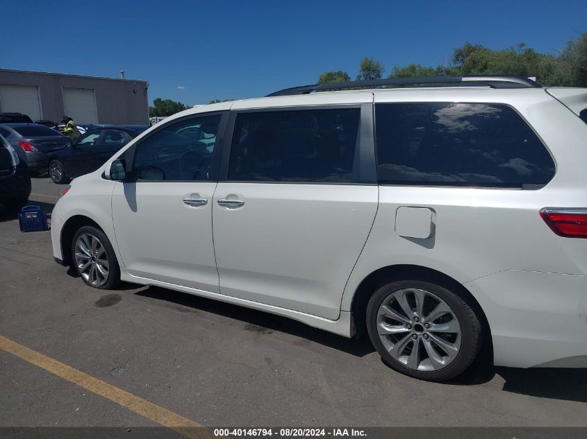 2018 Toyota Sienna Xle Premium 8 Passenger VIN: 5TDYZ3DC3JS922663 Lot: 40146794