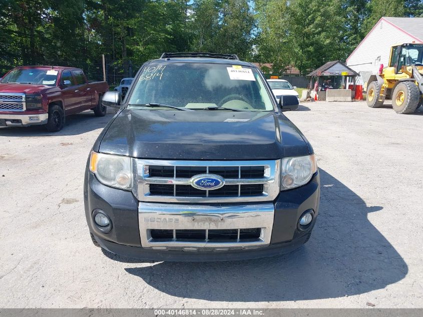 2012 Ford Escape Limited VIN: 1FMCU0EG3CKB67285 Lot: 40146814