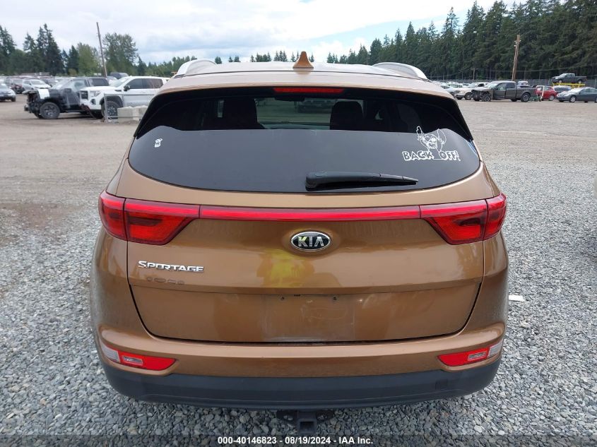 2017 Kia Sportage Lx VIN: KNDPMCAC0H7048159 Lot: 40146823